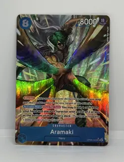 Aramaki (Alternate Art) - OP06-043 - One Piece Wings of the Captain Foil - NM - Image 1