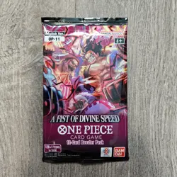 A Fist Of Divine Speed Booster Pack One Piece Card Game OP-11 English OP11 - Image 1