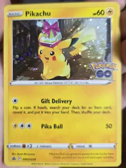 Pikachu SWSH234 SWSH: Sword & Shield Promo Cards Holo MINT - Image 3