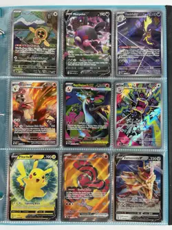 Pokemon Card Collection Binder Lot Holo Rare Destined Blaziken Mega Charizard - Image 1