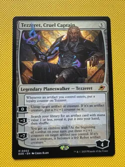 Tezzeret, Cruel Captain Edge of Eternities Regular - Image 1