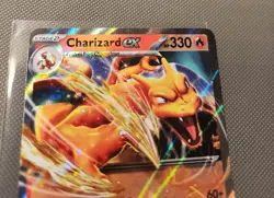 Pokemon TCG Charizard EX Scarlet & Violet Holo Double Rare Card 006/165 - Image 3
