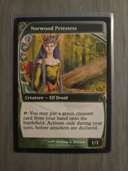 Magic the Gathering MTG Card Norwood Priestess #211 Mystery Booster MB2 Rare! NM - Image 1