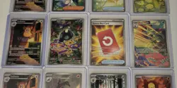 Pokemon TCG lot Of 15 NM Full Art & Promo Cards Sleeved Top Loaded Box Shipped - Image 3