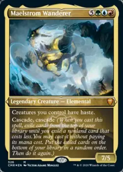 ~ Maelstrom Wanderer (Foil Etched) ~ NM Foil ~ Commander Legends ~ MTG ~ - Image 1