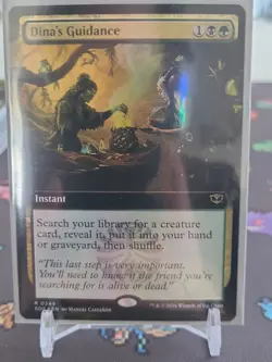 Dina's Guidance (Extended Art) Secrets of Strixhaven Foil - Image 1