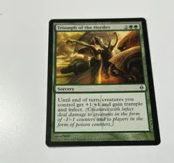 1x Triumph of the Hordes NM New Phyrexia NPH Magic the Gathering MTG - Image 1