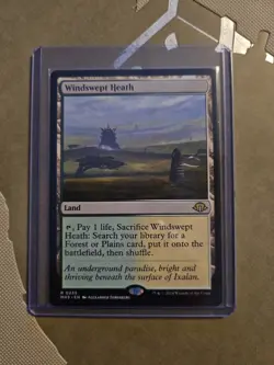 MTG Windswept Heath - Modern Horizons 3 Rare Land! NM Mint! - Image 1