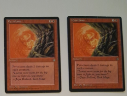 2x Pyroclasm HP MTG Ice Age Magic the Gathering - Image 1