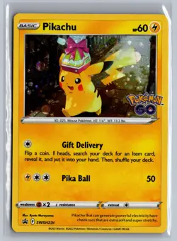Pikachu SWSH234 Holo Promo Sword & Shield Promo Pokemon Near Mint - Image 1