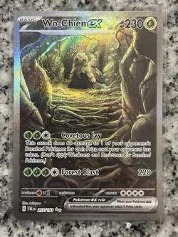 Pokemon TCG Wo-Chien EX Scarlet & Violet Paldea Evolved SIR 257/193 - Image 1