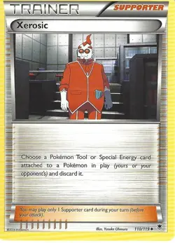 Pokemon Card - Xerosic - Phantom Forces - Rare - 110/119 - Image 1