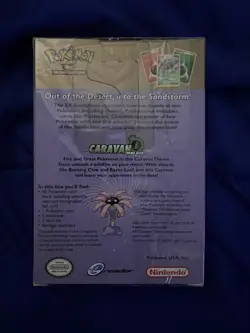 Pokemon TCG EX Sandstorm Caravan Theme Deck Sealed English 2003 - Image 2
