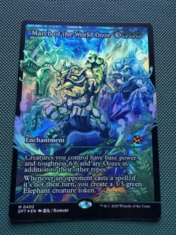 March of the World Ooze (Showcase) Aetherdrift Foil - Image 1