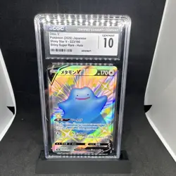 Pokemon Ditto V CGC 10 323/190 Shiny Star V 2020 Japanese Holo - Image 1