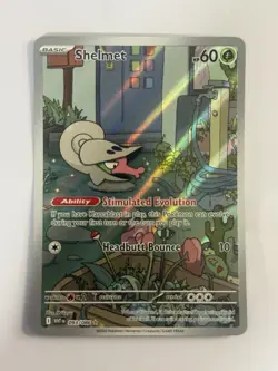 Pokemon TCG Shelmet 093/086 Sv: White Flare IR Holo Eng 60 - Image 1