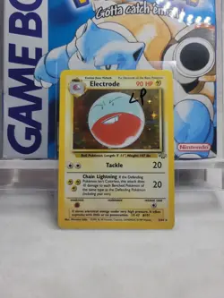 Pokemon TCG Electrode Jungle 2/64 Holo Unlimited Holo Rare Light Play - Image 1