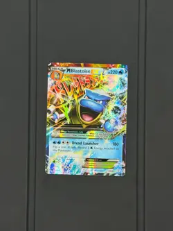 Pokemon TCG Mega Blastoise EX 18/83 Generations Holo Near Mint - Image 1