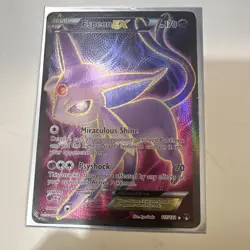 The Pokemon Company Espeon EX 117/122 Breakpoint Ultra Rare Full Art Holo Eng - Image 1