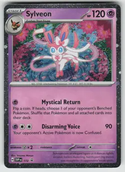 Sylveon (Cosmos Holo) 172 Holo Promo Scarlet & Violet Promo Pokemon Near Mint - Image 1