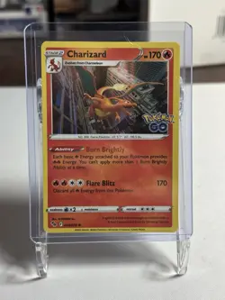 Pokemon GO Charizard 010/078 Holo Rare 2022 Pokemon Go Set - Image 1