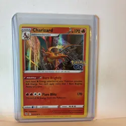 Holo Charizard 010/078 Rare Pokemon GO Near Mint - Image 1