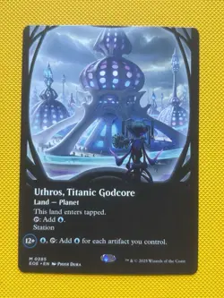 Uthros, Titanic Godcore (Borderless) Edge of Eternities Regular - Image 1