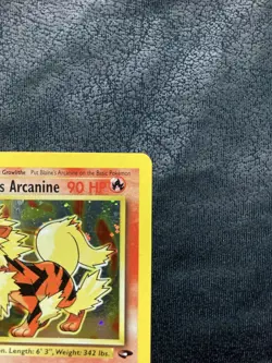 Pokemon Blaine's Arcanine Gym Challenge 1/132 Holo Unlimited NM - Image 4