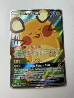 The Pokemon Company Pokemon TCG Dedenne GX 195A/214 Alt Art Holo Promo Eng 160HP - Image 1