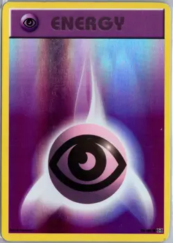 Psychic Energy 95/108 Common Evolutions Pokemon Reverse Holo Heavily Played - Image 1