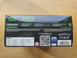 Pokemon TCG Scarlet & Violet Shrouded Fable Elite Trainer Box New Sealed - Image 4