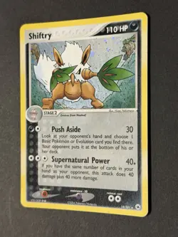 Pokemon Shiftry 14/101 Holo Rare EX Hidden Legends 2004 LP - Image 2