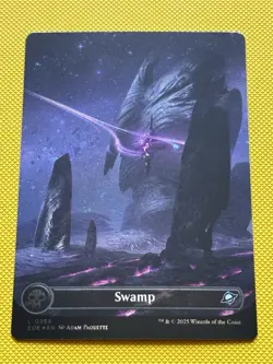 Swamp (0369) (Borderless) (Galaxy Foil) Edge of Eternities Foil - Image 1