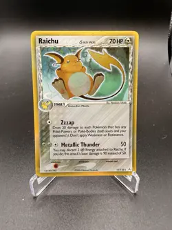 Pokemon Raichu Delta Species 15/110 Holon Phantoms Reverse Holo 2006 NM - Image 1