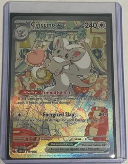 Cinccino ex SIR (119/086) - Pokemon TCG -Chaos Rising - Image 1