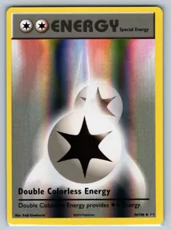 Double Colorless Energy 90/108 Uncommon Evolutions Pokemon Reverse Holo NM - Image 1