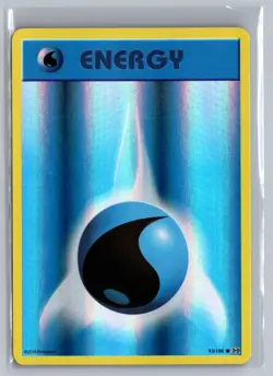 Water Energy 93/108 Common Evolutions Pokemon Reverse Holo Near Mint - Image 1