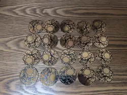 Diancie Coin - Lot Of 20 Pokemon TCG, Phantas Flames Blister - Image 1