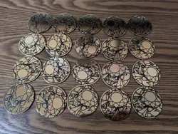 Diancie Coin - Lot Of 20 Pokemon TCG, Phantas Flames Blister - Image 2
