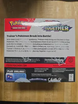 Pokemon Journey Together Booster Box Sealed English - Image 2