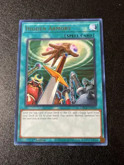 Hidden Armory - GRCR-EN054 - NM - Rare - 1st ed - Yugioh - Image 1