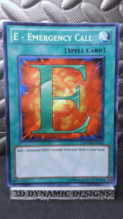 | Yugioh E - Emergency Call RYMP-EN024 Secret Rare Yellow Mega Pack NM 🔥 | - Image 1