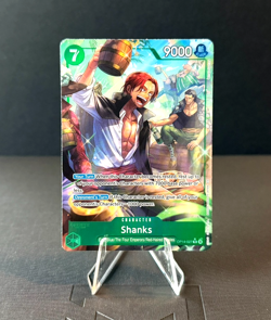 Shanks OP14-027 Alt Art | One Piece TCG OP14 Azure Sea's Seven - Image 1