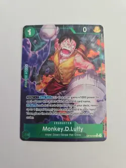 IN HAND! Monkey D Luffy Alt Art OP16-034 One Piece Time of Battle ENGLISH - Image 1