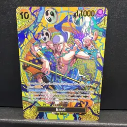 Enel SP EB02-052 SR from OP15 One Piece TCG - Image 1
