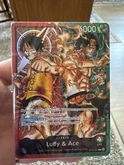 ONE PIECE ENGLISH TCG: (ST-30) Starter Deck EX: Luffy & Ace BRICK ONLY SEALED - Image 1