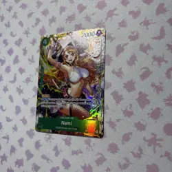 One Piece TCG Nami OP14-031 Alt Art SR The Azure Sea’s Seven English OP14 TCG - Image 2
