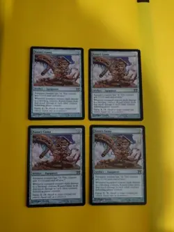 Kusari-Gama playset. Artifact Equipment rare Champions of Kamigawa. MTG 4 Card. - Image 1