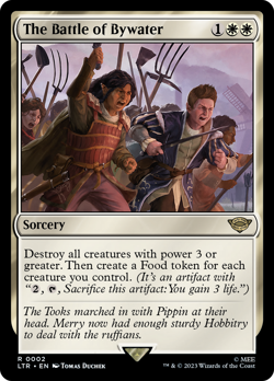 The Battle of Bywater FOIL LOTR: Tales of Middle-earth NM ABUGames - Image 1