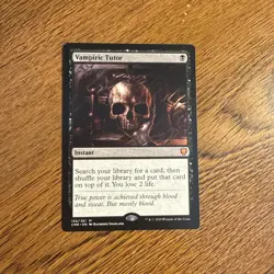 MTG Magic the Gathering Vampiric Tutor (156/794) Commander Legends LP - Image 1